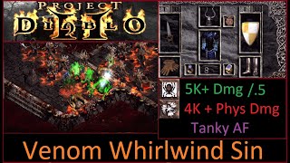 PD2 S1- Venom Whirlwind Assassin - Guide/Showcase - An old classic.