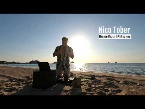 Nico Tober ● Nacpan Beach (Philippines 🇵🇭 ) ● Afro House ●  Emanuel Satie ● Keinemusik ● Fahlberg
