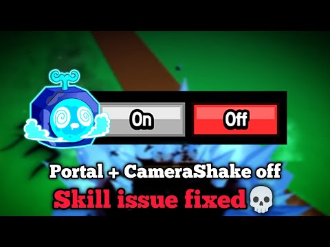 Portal + Camera Shake OFF = Skill Issue FIXED 💀 | Blox Fruits Mobile