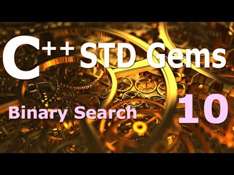 C STD Gems Binary Search