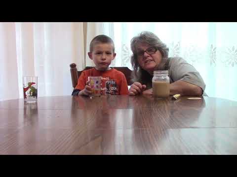 Taste testing four month old chocolate milk   Rebel canning milk