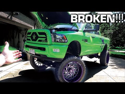 TOWING BROKE MY TRUCK!!!!