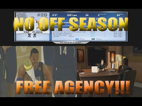 NBA 2k14 My Career PS4 - NO FREE AGENCY!!! @NBA2k Drops the Ball Again...