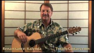 Renaissance - Kalynda Guitar lesson