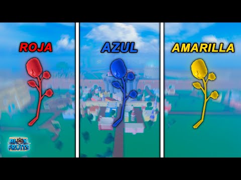 ✅ BLOX FRUIT FLOWER LOCATIONS! (Red, Blue, and Yellow)