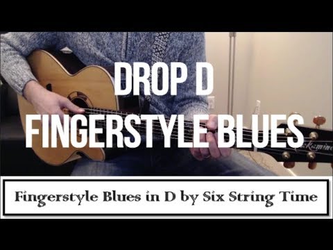 Sweet Fingerstyle Blues in DROP D!