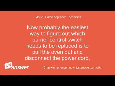 The "ON" indicator light stays lit on my Hotpoint electric