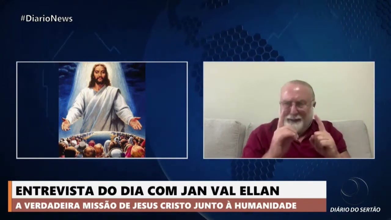 Escritor e palestrante Jan Val Ellam fala sobre a verdadeira missão de Jesus Cristo