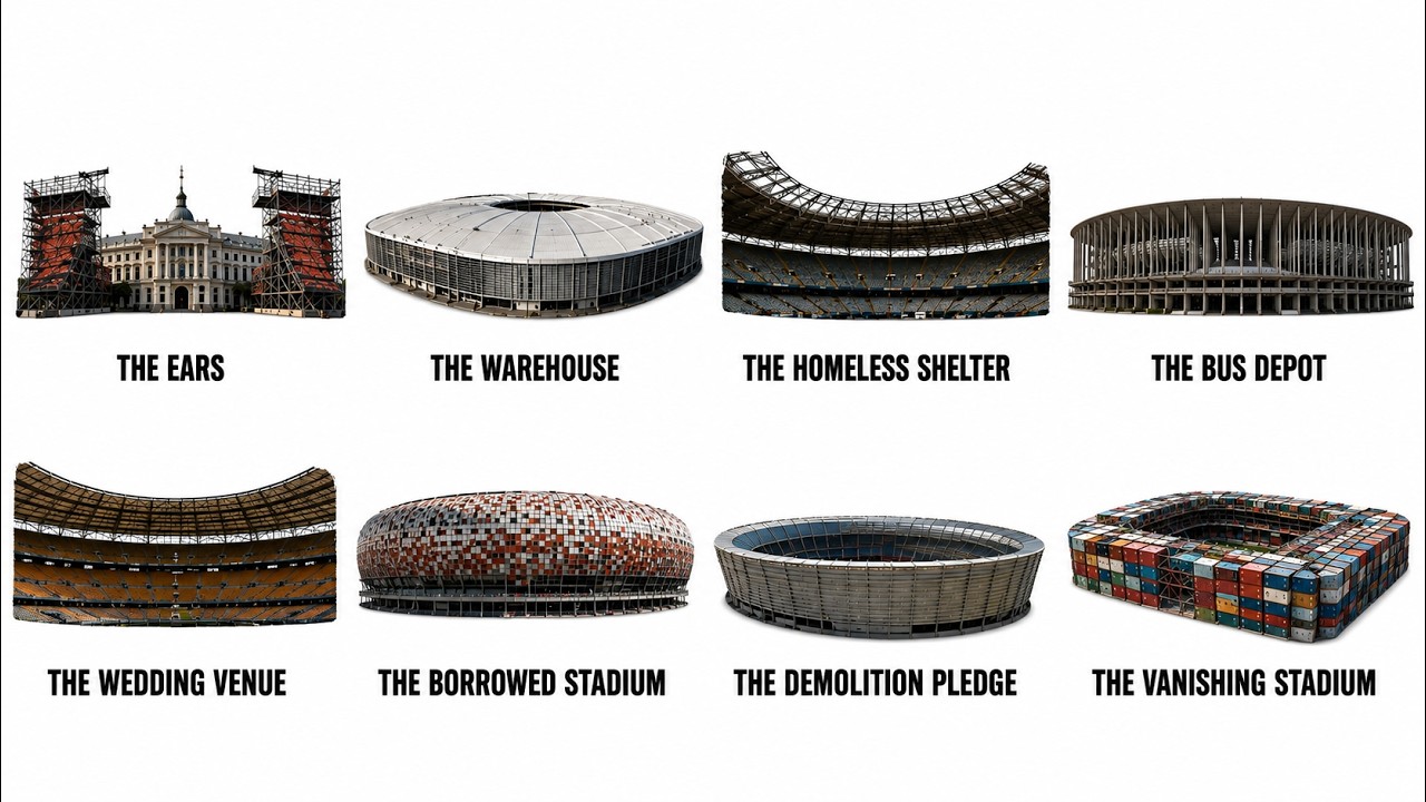 What Happened to Every World Cup Stadium Built in No-Football City ⚽