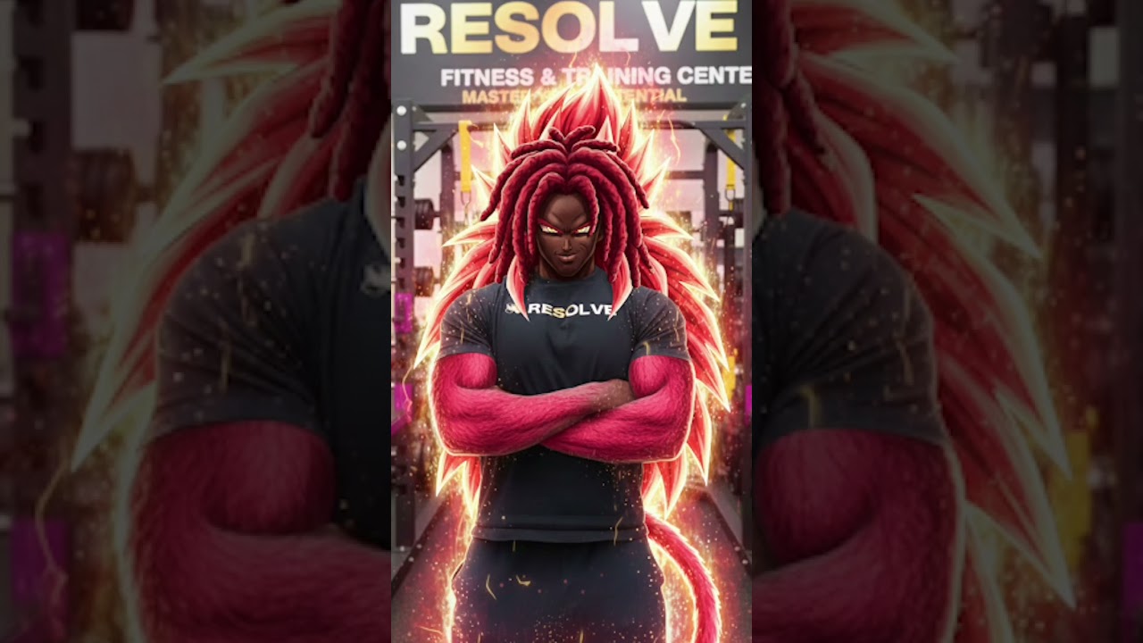 Go Super Saiyan with GetResolve! #fitness #online #dragonball #motivation