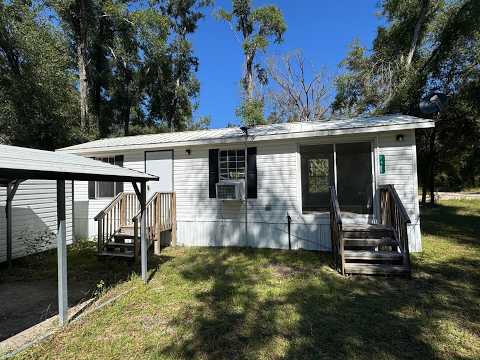 1 Bedroom, 1 Bath Manufactured home in Suwannee County property video