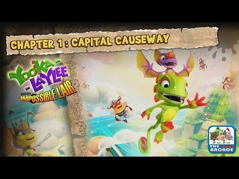 Yooka-Laylee and the Impossible Lair - Chapter 1: Capital Causeway (Xbox One Gameplay)
