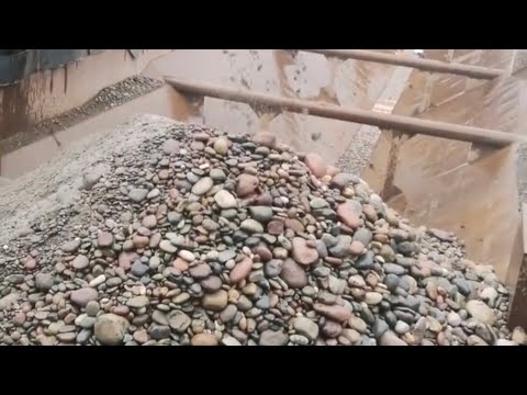 Unload 3500 tons of cobblestone!  The cobblestone flow is great to help you relax