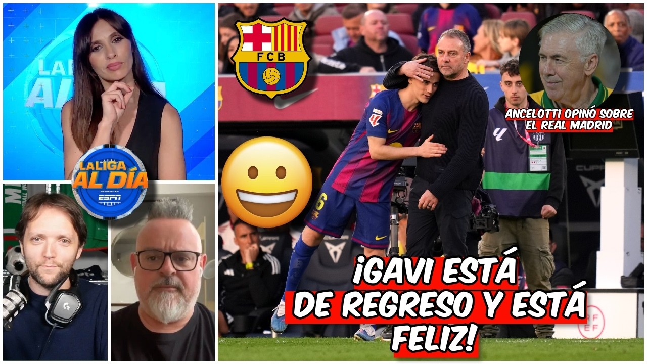 GAVI es el CAPITÁN sin BRAZALETE del BARCELONA y es FUNDAMENTAL para HANSI FLICK | La Liga Al Día