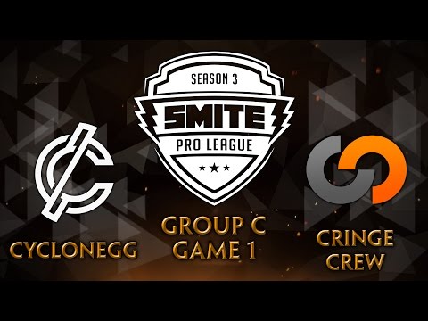 SMITE Pro League Fall Split Group C Day 3 - CycloneGG vs. Cringe Crew (Game 1)