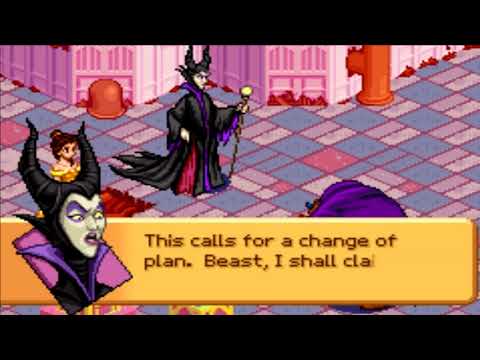 Kingdom Hearts Chain of Memories (GBA) Cutscene #82 The Party Ambushes Maleficent