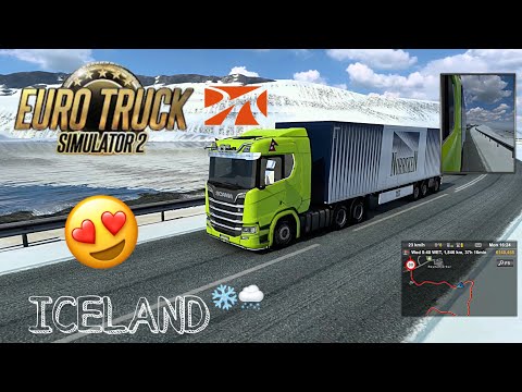 Beautiful ICELAND 😍❄️ || Euro Truck Simulator 2 v1.43 || Promods 2.60