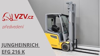 Вилушкар на три тркала Jungheinrich EFG 216 k се продава - Слика 4 | Machineryline MK Вилушкар на три тркала Jungheinrich EFG 216 k | Слика 4 - Machineryline