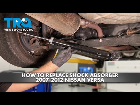 How to Replace Rear Shock Absorbers 2007-2012 Nissan Versa