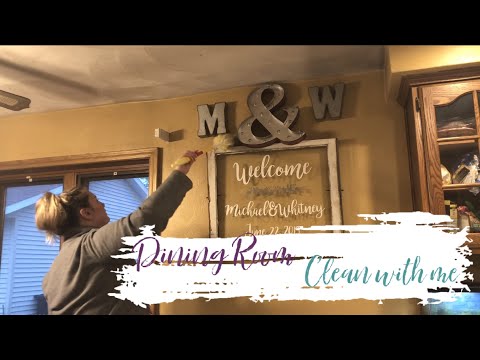 Clean With Me | Dining Room | Whitney Joy