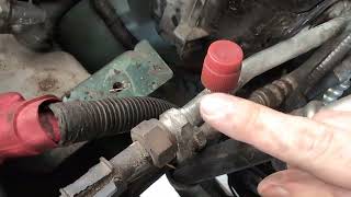 Man vs A/C 1997 Ford E-150.  A/C flush, condenser, evaporator, orifice tube and heater core bypass