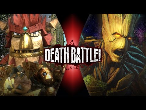 Fan made death battle trailer:Knack vs Groot(..... vs marvel)