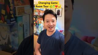 Changing my game room tour 😅🧩🌿❤️ #boardgames #games #tabletopgames