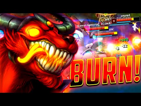 AP Nasus Best Nasus?? FEEL THE BURN!!!