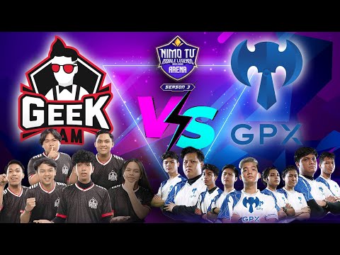 MATCH SUPER SENGIT ANTARA GPX VS GEEK FAM MATCH 2!!