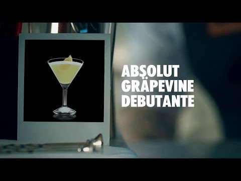 ABSOLUT GRÄPEVINE DEBUTANTE DRINK RECIPE - HOW TO MIX
