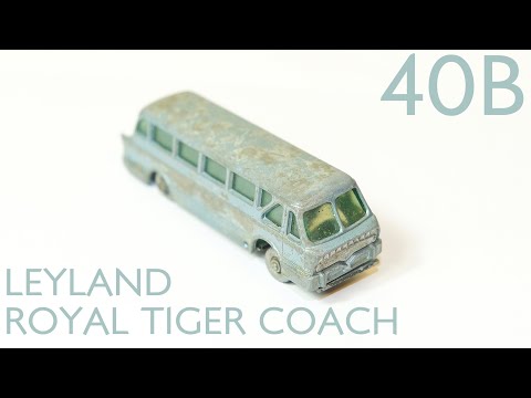 MATCHBOX restoration: No. 40B Leyland Royal Tiger Coach - DIECASTRESTOS