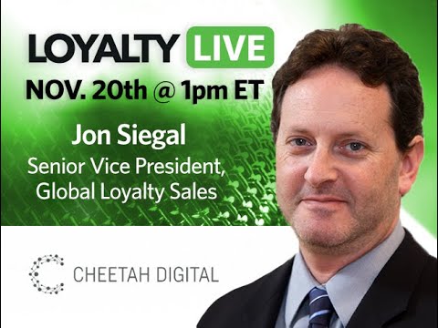Loyalty360 Loyalty Live - Challenges in Tier Management with Jon Siegal from Cheetah Digital