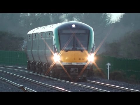 IE 22000 Class DMU Train number 22217 - Adamstown, Dublin