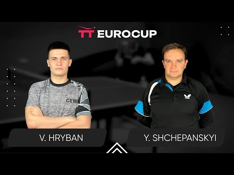 10:45 Vadym Hryban - Yurii Shchepanskyi 14.02.2024 TT Euro.Cup Ukraine STAR.TABLE 4