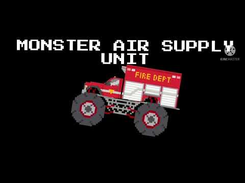 3 more monster fire vehicles! (+bonus! new monster fire engine)
