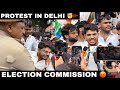 VOTE WILL NOT BE CHORUS NSUI PROTEST IN DELHI ️