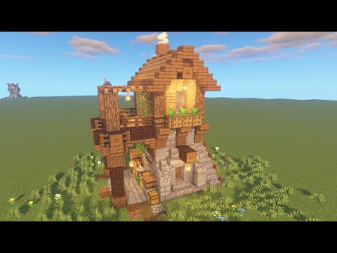 DRACUS - Minecraft: Simple Starter House Time lapse |