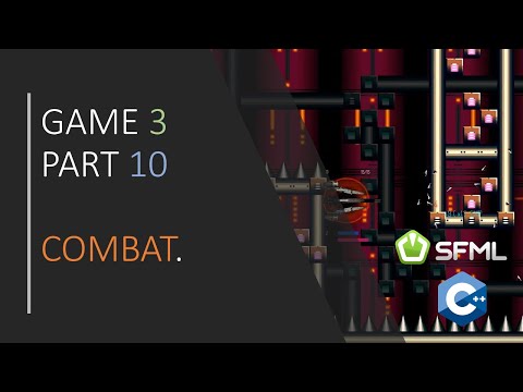 C SFML Simple 2D Games GAME 3 PART 10 Combat Killing enemies