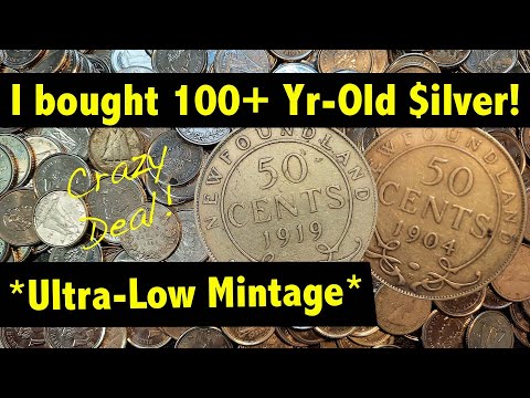 I bought Ultra-low mint 100+ Yr-old SILVER for CHEAP! (And you can, too!!)