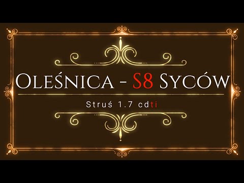 OLEŚNICA - S8 SYCÓW ZACHÓD GPS [DW373-S8] @BoczneDrogi
