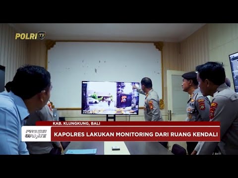 PRESISI UPDATE: KAPOLRES KLUNGKUNG TINJAU PELAKSANAAN PATROLI BARCODE 30/05/25 16.00