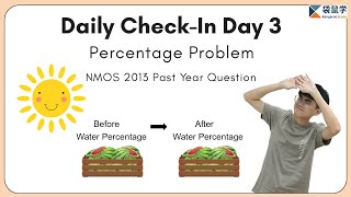 Daily Check-In Day 3- Percentage Problem