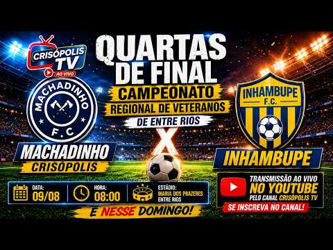 #Quartas de final do campeonato regional de veteranos de Entre Rios-Ba /26 Crisópolis x Inhambupe