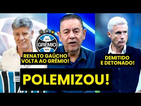 “É SÉRIO!!! Se o GRÊMIO VAI PAGAR 32 MILHÕES pra ele, que VÁ ATRÁS do RENATO GAÚCHO!” | FLAVIO PRADO