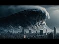 4K Megatsunami Strikes Final Moments Before The City Disappears AI Cinematic