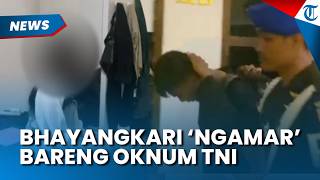 KETAHUAN! Ibu Bhayangkari Digerebek Suami di Kamar Kos Bareng Oknum TNI