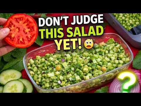 The "Don't Judge" 10-Minute High-Protein Chopped Salad for Weight Loss