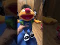 German Speaking Soccer Star Ernie Sesame Street Plush Fußball Deutsche