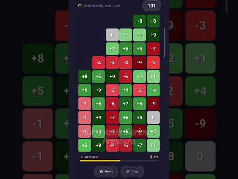 Nullify: Zero-Sum Math Puzzle