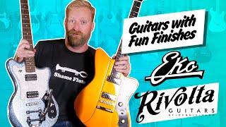 Video thumbnail for Guitars with Fun Finishes - Eko Manta, Rivolta Mondata II & a HEAVY RELIC Gibson - ROAD CASE s2e2 by 60 Cycle Hum